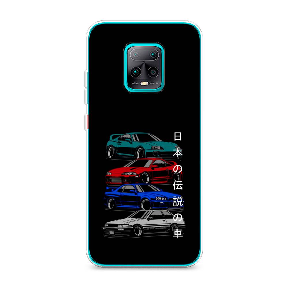 

Чехол Awog на Xiaomi Redmi 10X Pro 5G "JDM Legend cars", Разноцветный, 38650-5