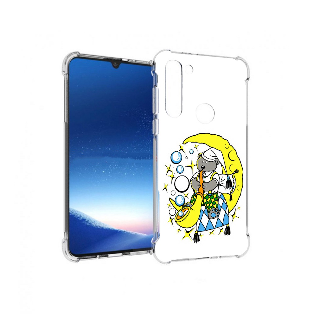 

Чехол MyPads Tocco для Motorola Moto G8 Power Сырная луна (PT143076.340.167), Прозрачный, Tocco