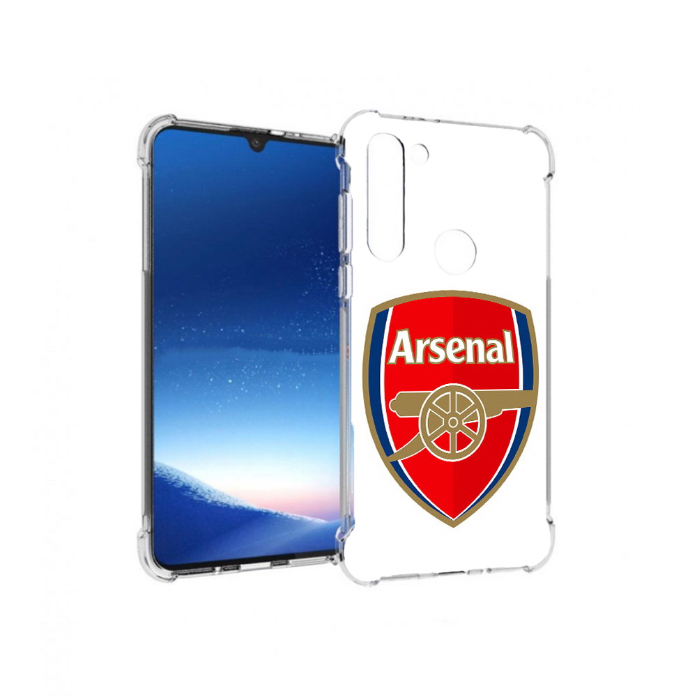 

Чехол MyPads Tocco для Motorola Moto G8 Power ФК Арсенал логотип (PT143076.340.174), Прозрачный, Tocco