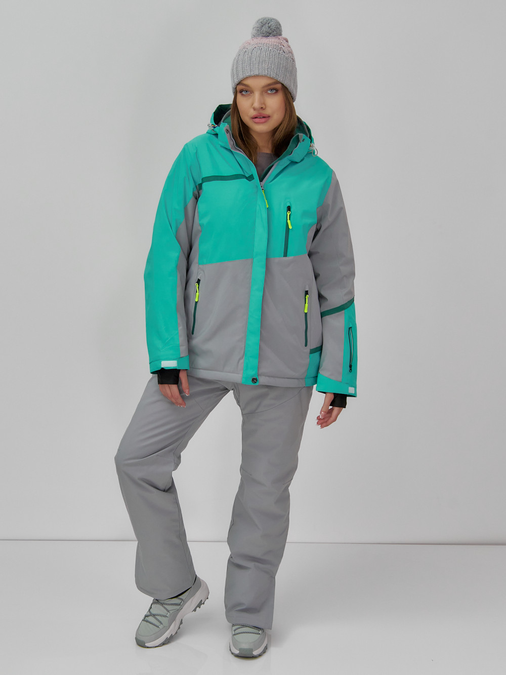 

Горнолыжный костюм женский MTFORCE 07092 Green 60 RU, Зеленый, 07092