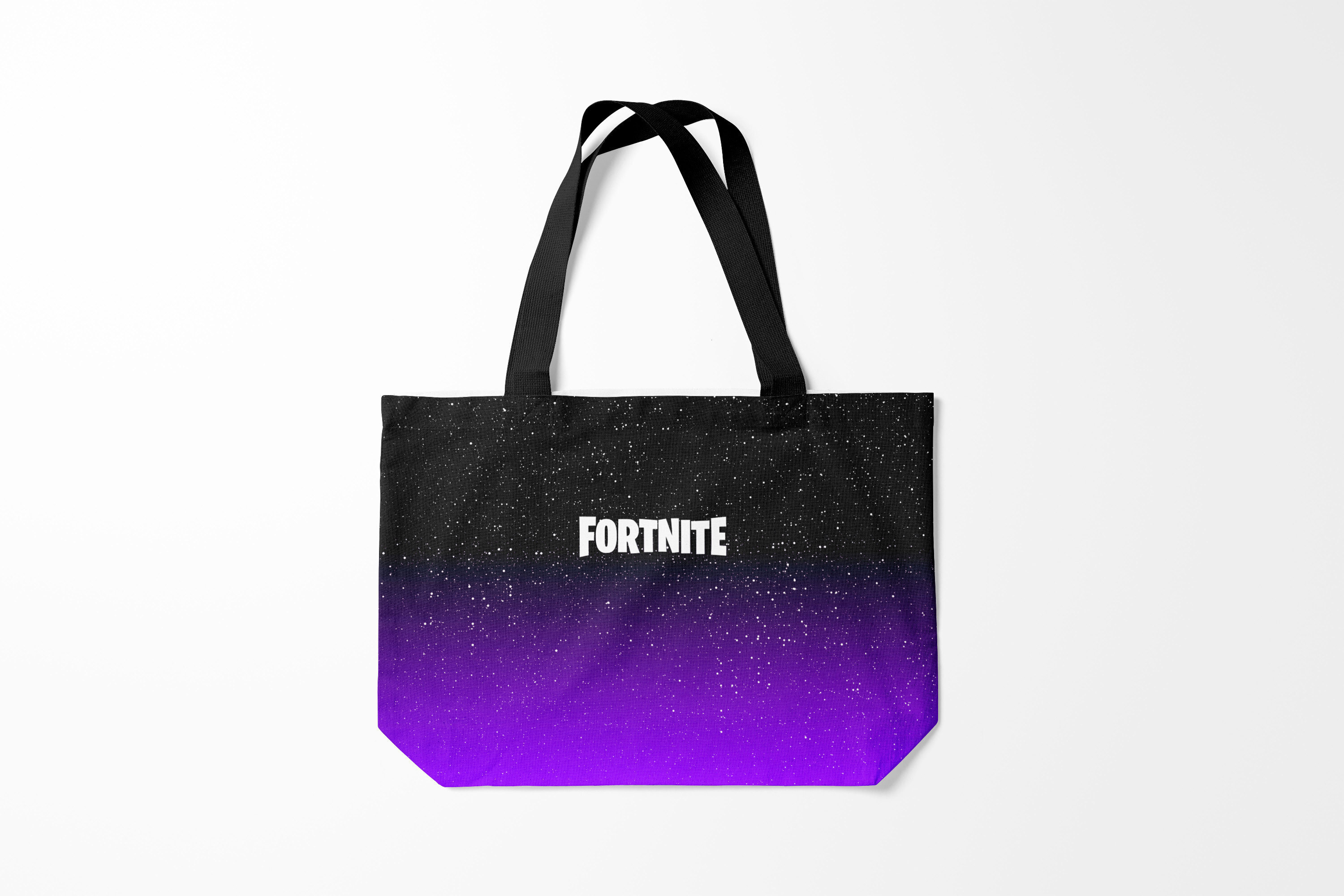 

Сумка шoппер унисекс Burnettie Fortnite SPACE, черный; фиолетовый, Fortnite SPACE
