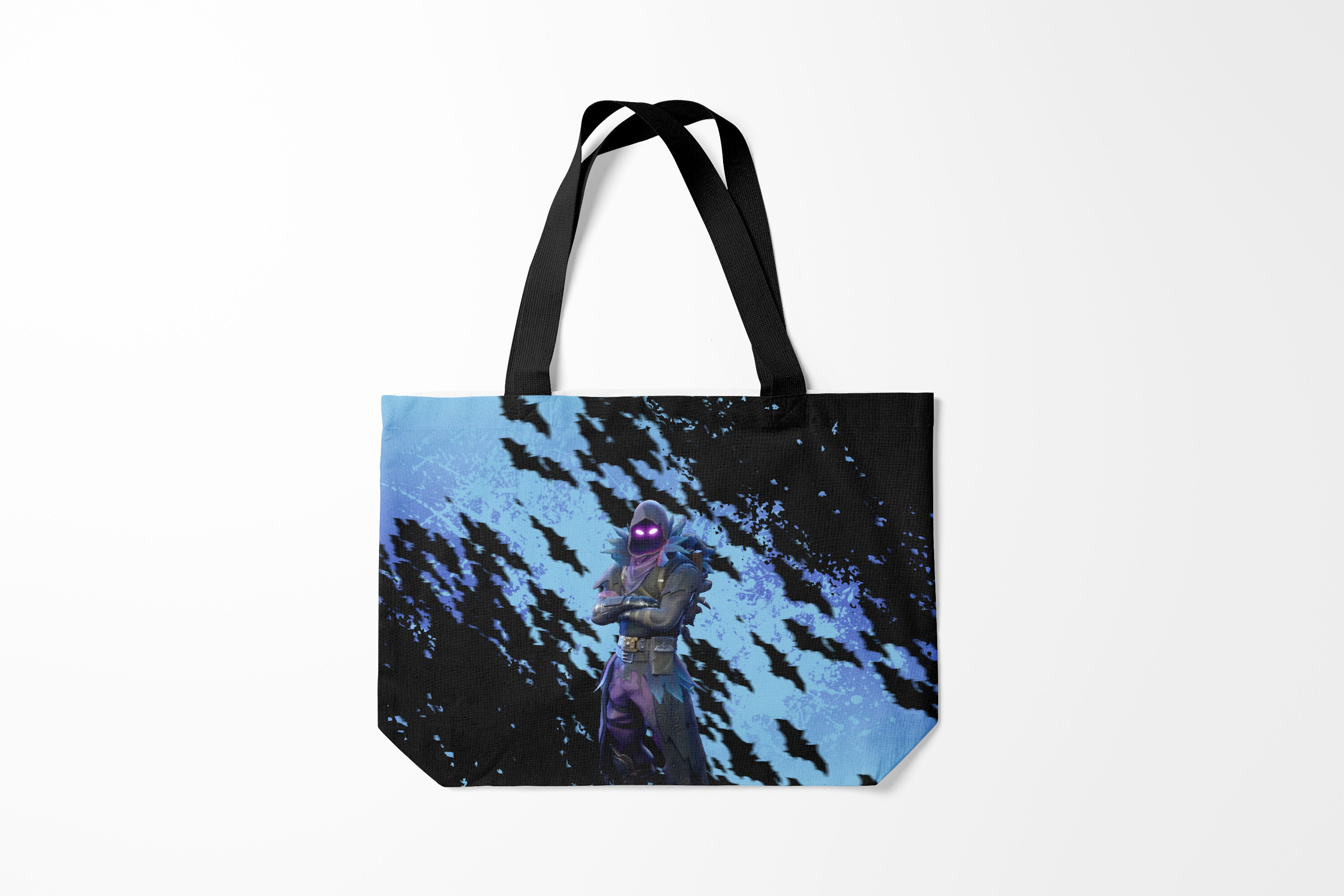 

Сумка шoппер унисекс Burnettie Fortnite RAVEN., черный, Fortnite RAVEN.