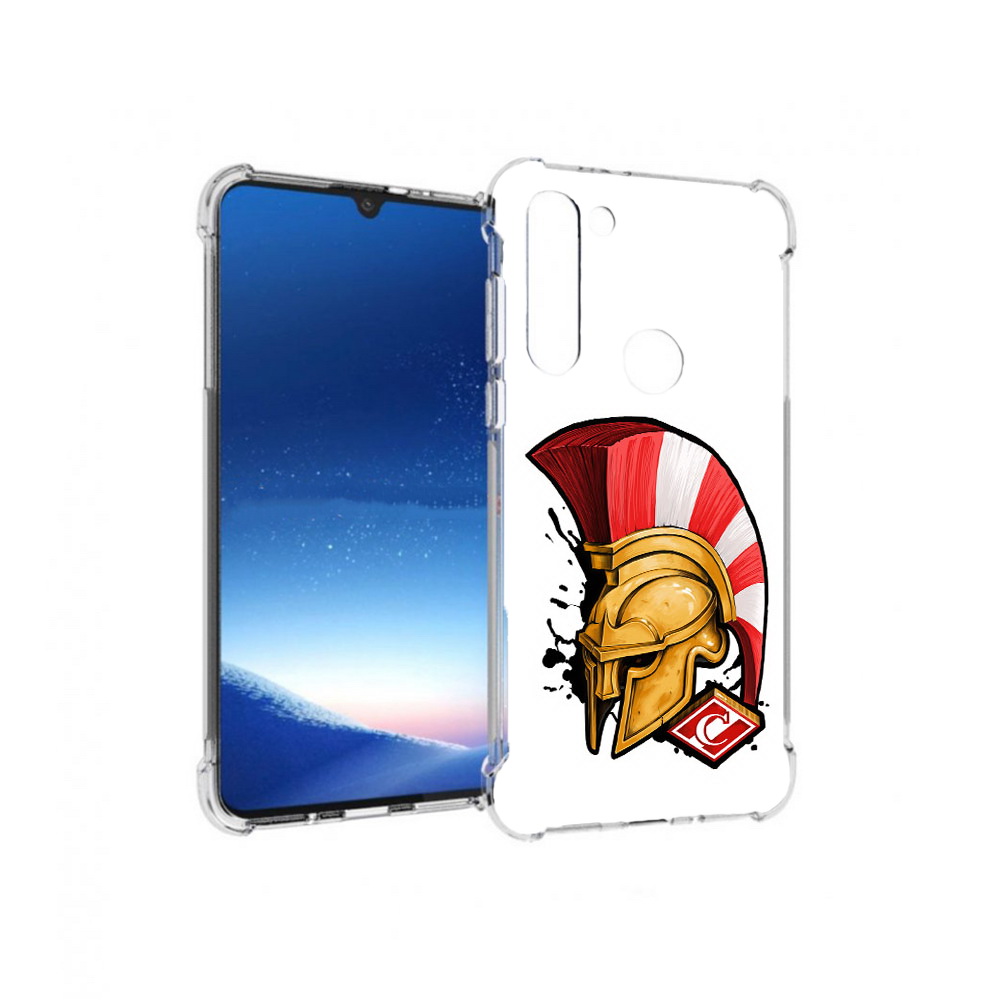 

Чехол MyPads Tocco для Motorola Moto G8 Power ФК спартак шлем (PT143076.340.185), Прозрачный, Tocco