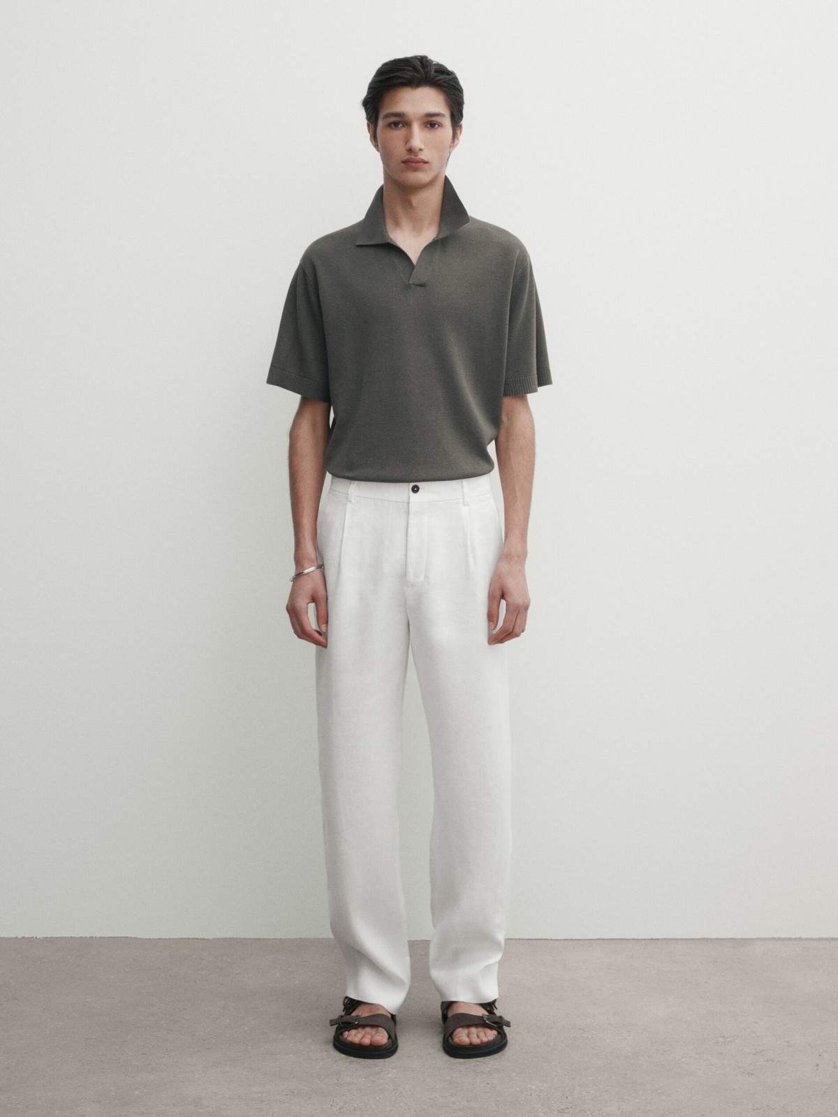 

Рубашка мужская Massimo Dutti 0916/349-I2024 зеленая XXL, Зеленый, 0916/349-I2024