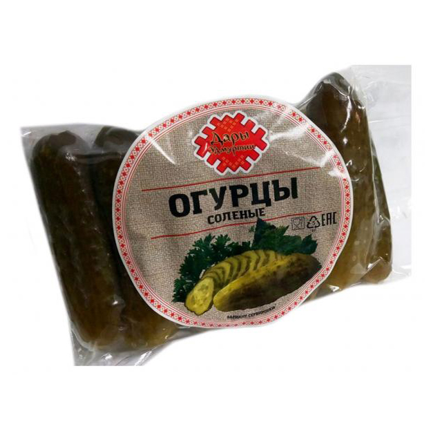 

Огурцы Дары Удмуртии соленые 400 г