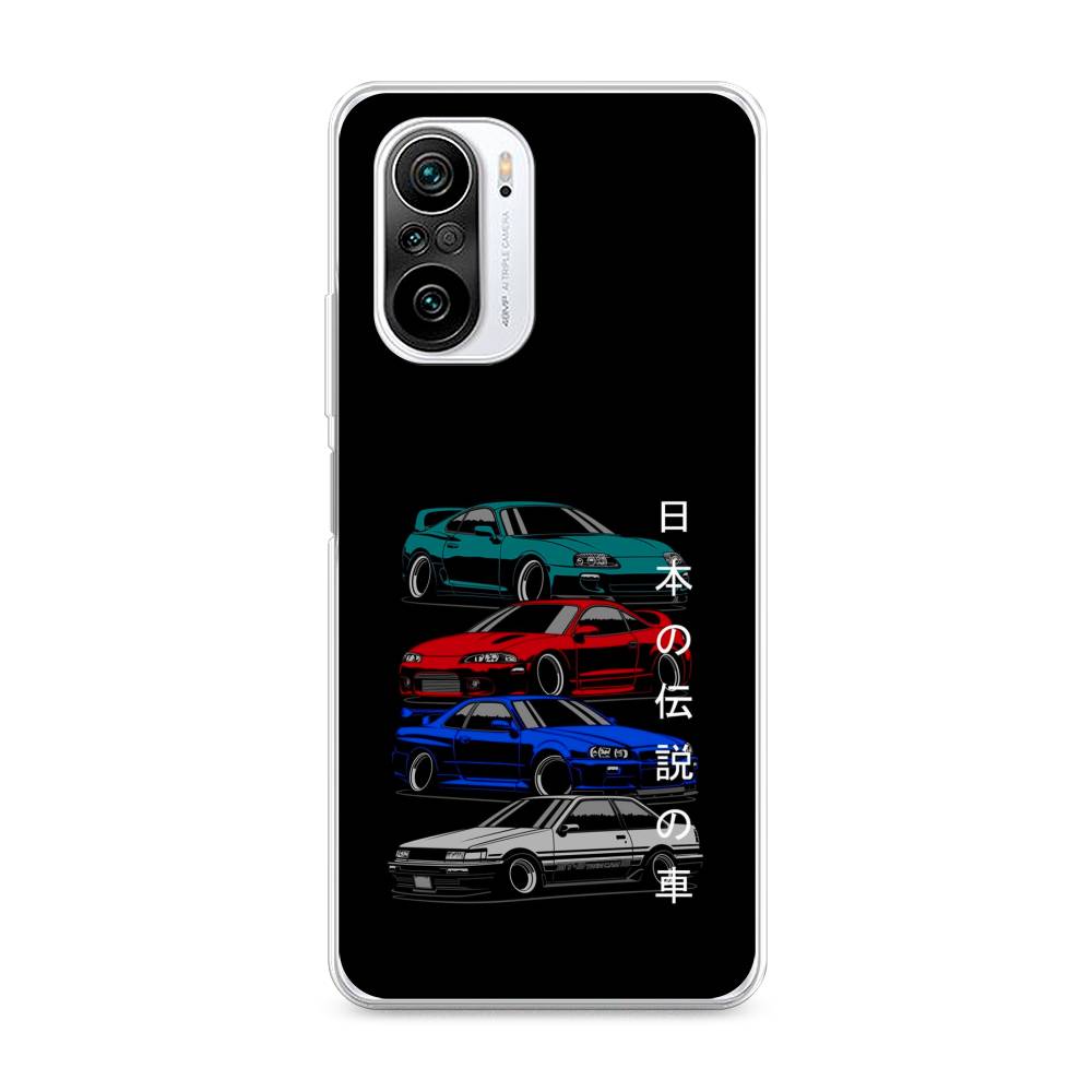 

Чехол Awog на Xiaomi Redmi K40 "JDM Legend cars", Разноцветный, 310950-5