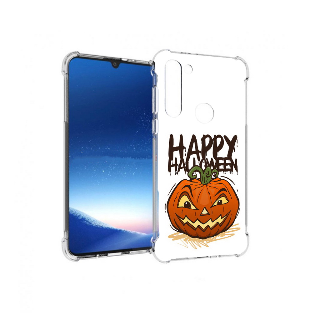 

Чехол MyPads Tocco для Motorola Moto G8 Power Хэллоуин счастливый (PT143076.340.195), Прозрачный, Tocco