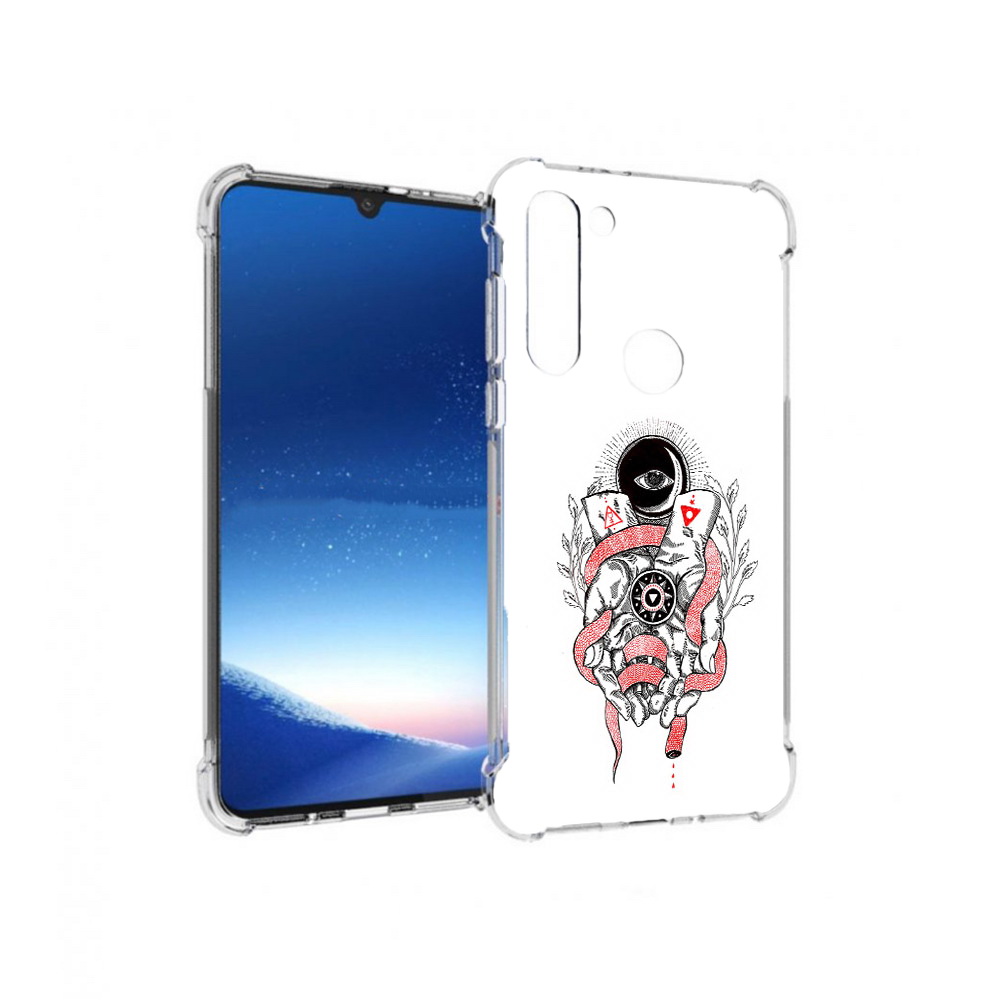 

Чехол MyPads Tocco для Motorola Moto G8 Power абстрация связанные руки (PT143076.340.213), Прозрачный, Tocco