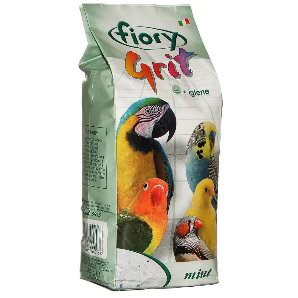 FIORY FIORY GRIT MARINO MINT – Фиори морской песок для птиц c мятой (1 + 1 кг)