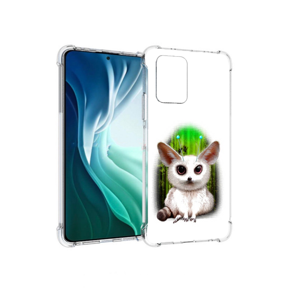 Чехол MyPads Tocco для Xiaomi Redmi Note 10 Pro 5G пушистое животное (PT162244.283.560)