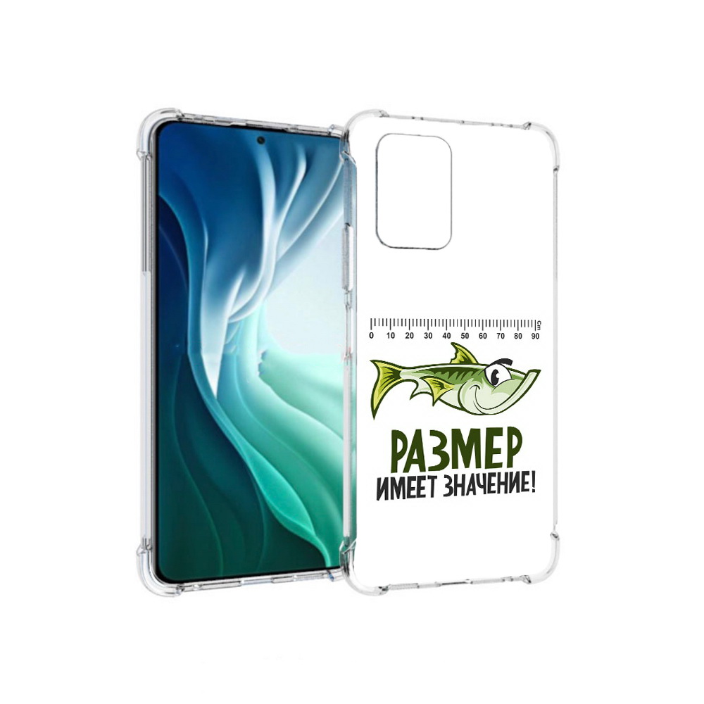 

Чехол MyPads Tocco для Xiaomi Redmi Note 10 Pro 5G размер не имеет значения, Прозрачный, Tocco