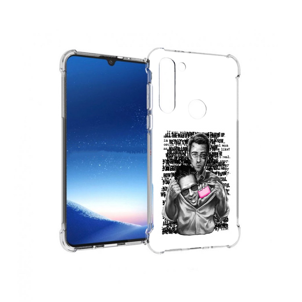 

Чехол MyPads Tocco для Motorola Moto G8 Power бойцовский клуб (PT143076.340.242), Прозрачный, Tocco