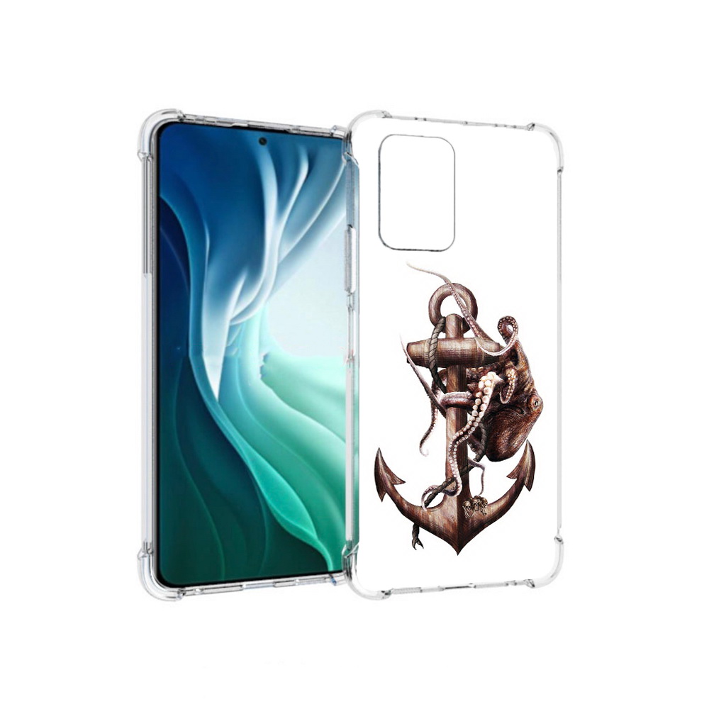 Чехол MyPads Tocco для Xiaomi Redmi Note 10 Pro 5G ржавый якорь (PT162244.283.579)