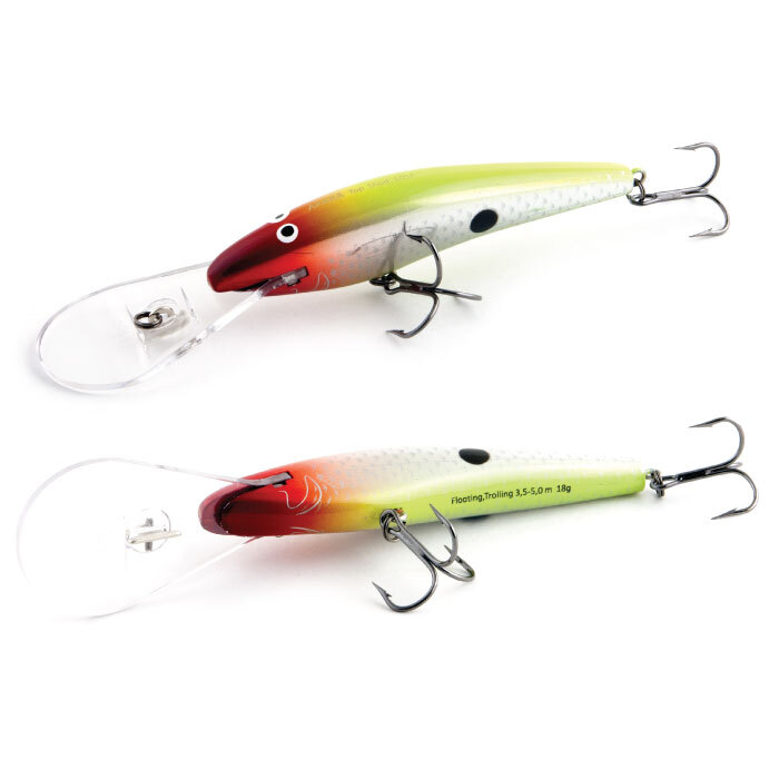 

Воблер Akara Top Shad 105F 18 гр 5/8 oz 4,1 in A60, Разноцветный, Top Shad