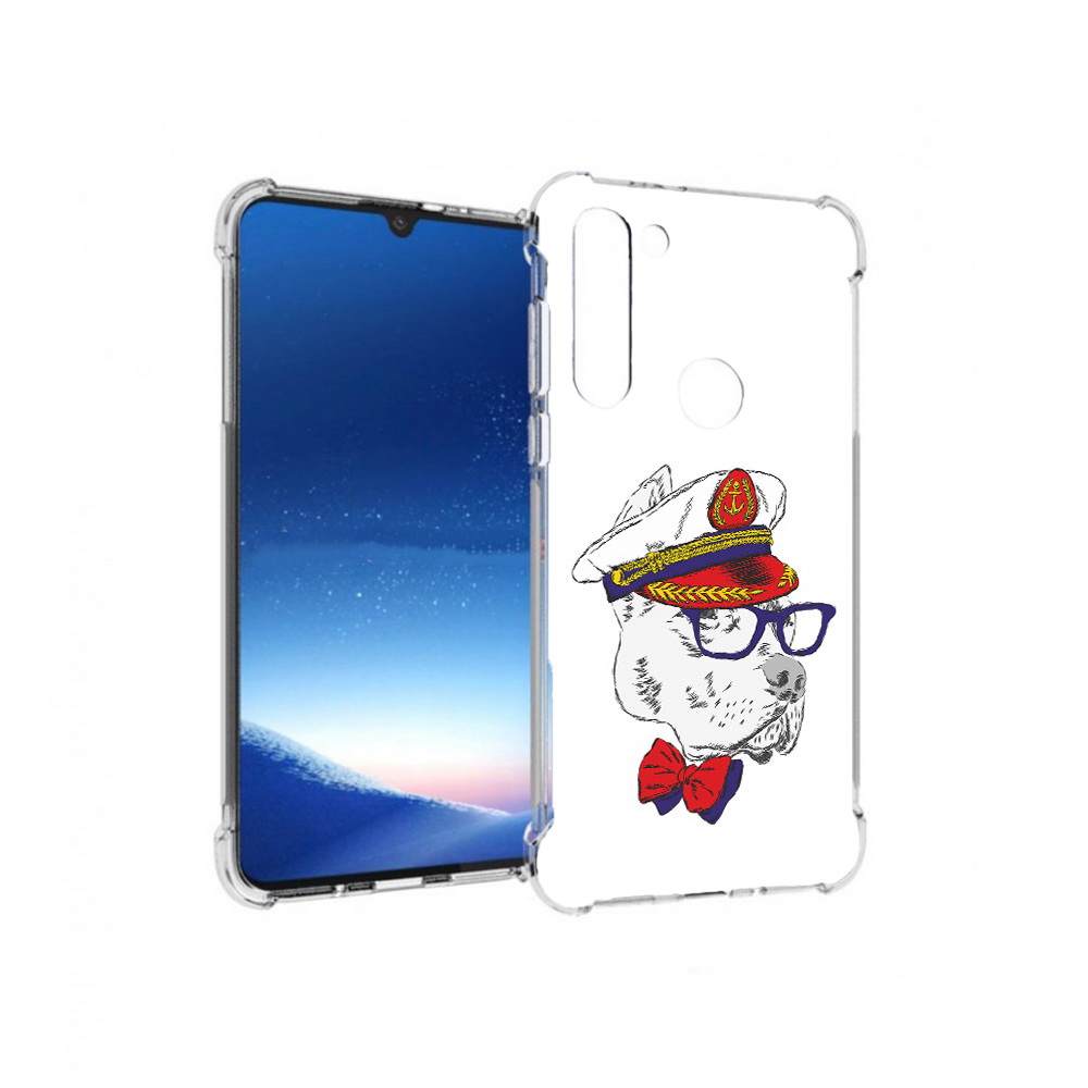 

Чехол MyPads Tocco для Motorola Moto G8 Power бульдог (PT143076.340.251), Прозрачный, Tocco