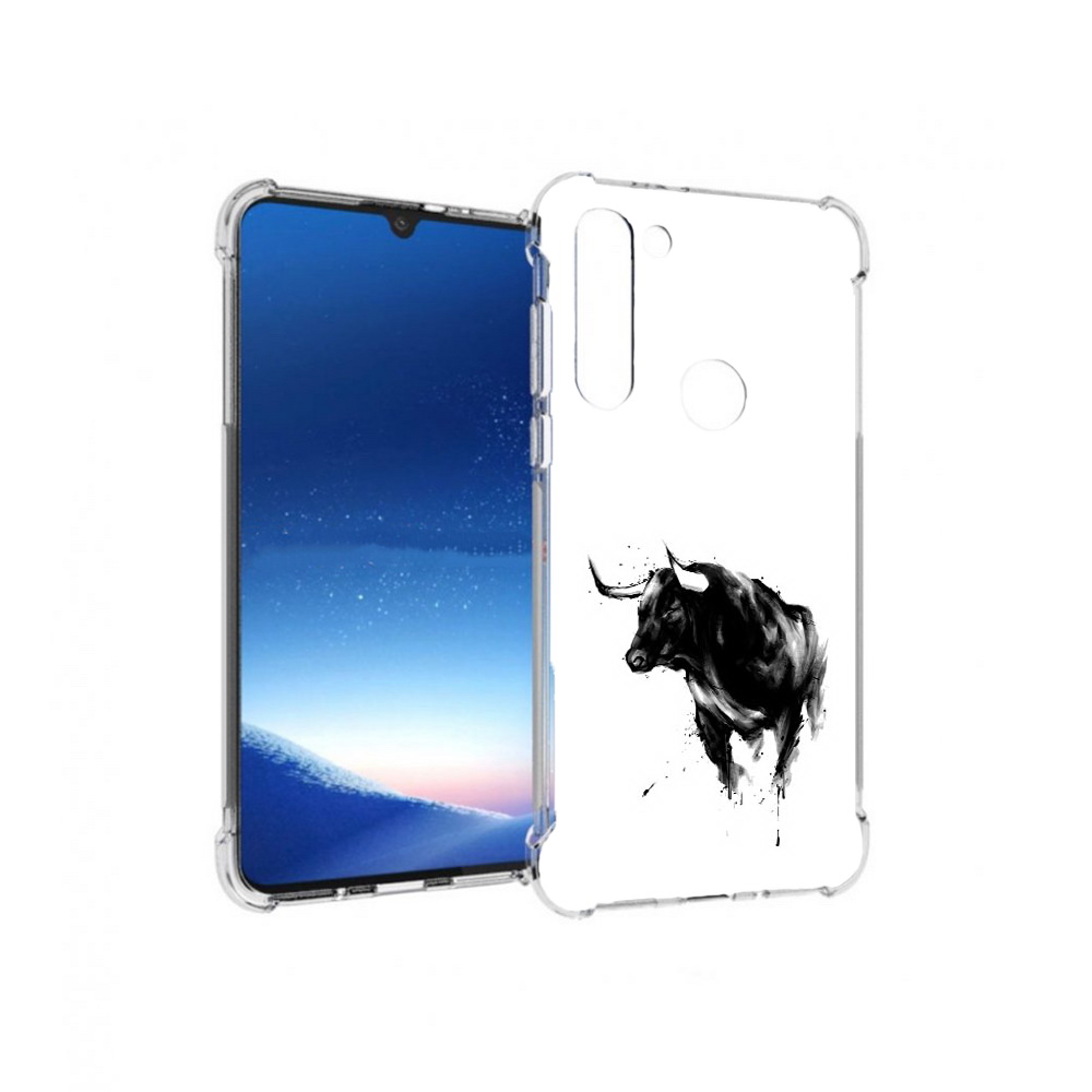 

Чехол MyPads Tocco для Motorola Moto G8 Power бык (PT143076.340.254), Прозрачный, Tocco