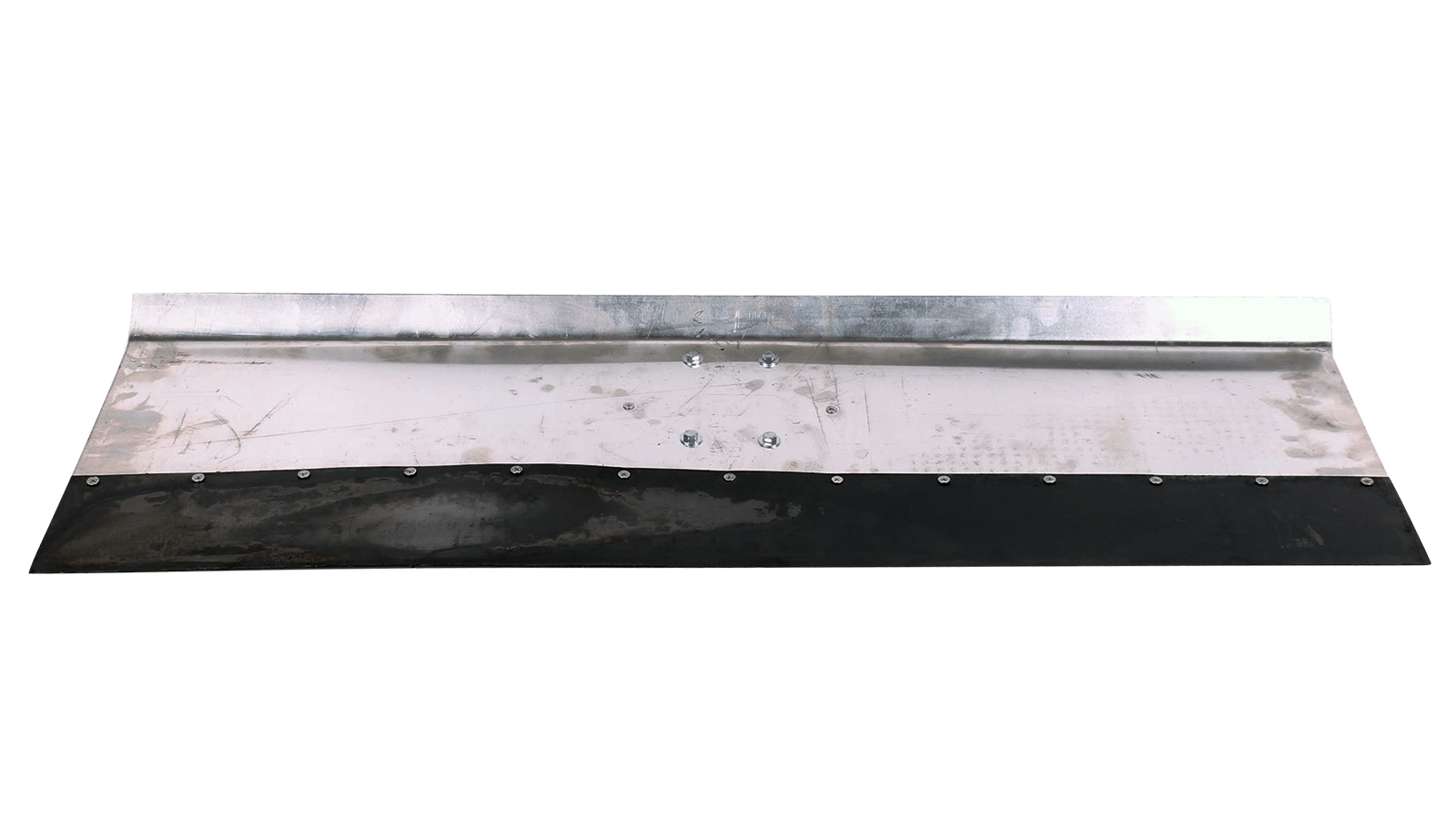 Лопата-движок алюминиевая однобортная 1000х350х2 мм 12 см усиленная 150021