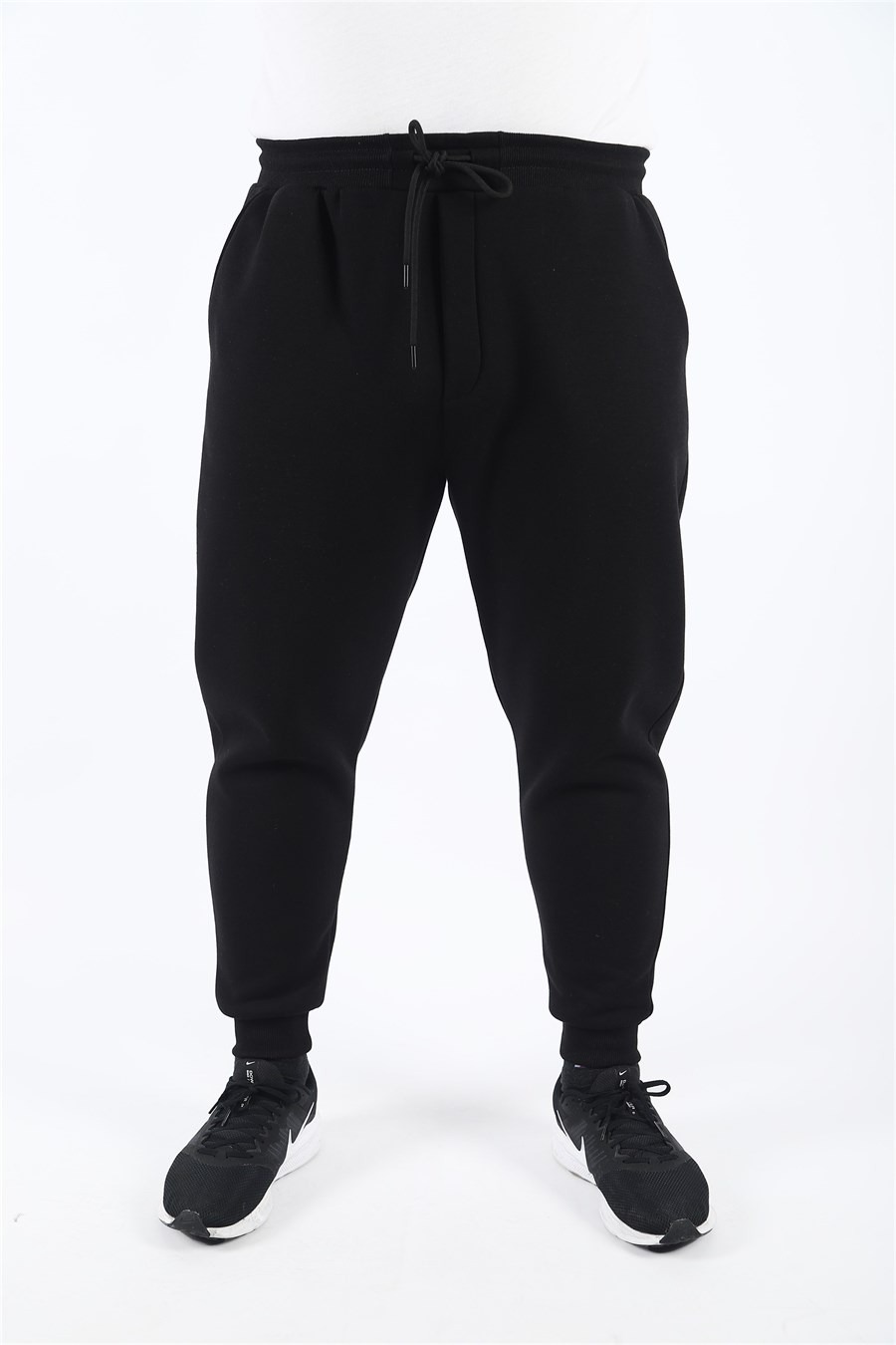 Спортивные брюки мужские MocGrande 22515151 черные 6XL