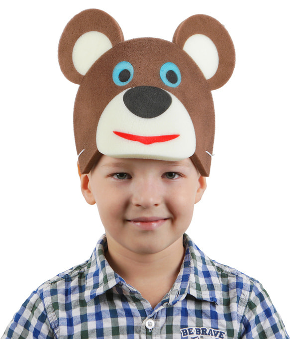 

Карнавальная маска Медведь на резинке Sima-land 54-57 см s4299867, s4299867