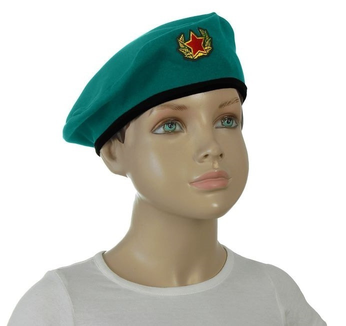 

Берет военный с кокардой детский Sima-land 54-58 см s2091039, s2091039