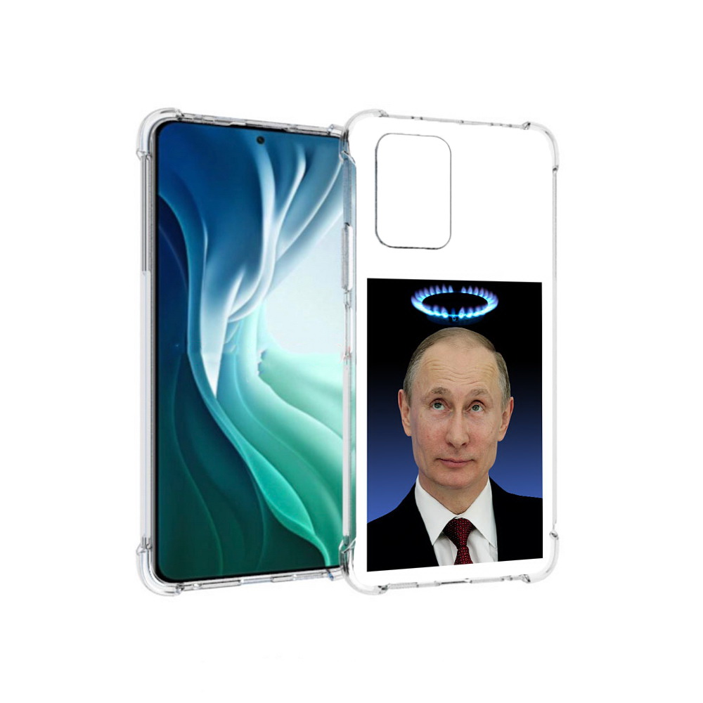 

Чехол MyPads Tocco для Xiaomi Redmi Note 10 Pro 5G святой газ (PT162244.283.594), Прозрачный, Tocco