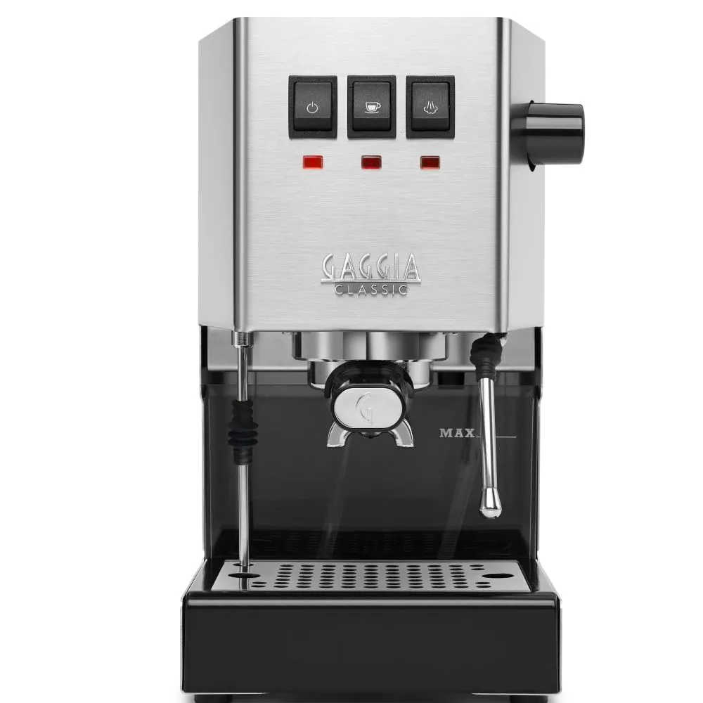 

Рожковая кофеварка Gaggia RI9481/11 CLASSIC EVO INOX серебристая, Серебристый, RI9481/11 CLASSIC EVO INOX