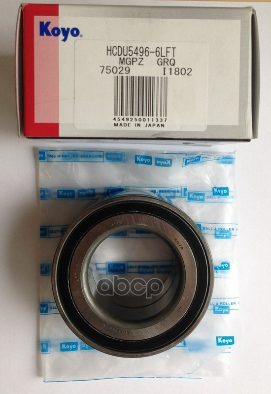 

Подшипник ступичный передний KOYO арт. HCDU5496-6LFT