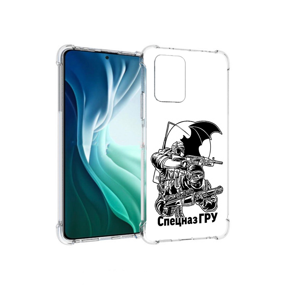 Чехол MyPads Tocco для Xiaomi Redmi Note 10 Pro 5G спецназ гру (PT162244.283.618)