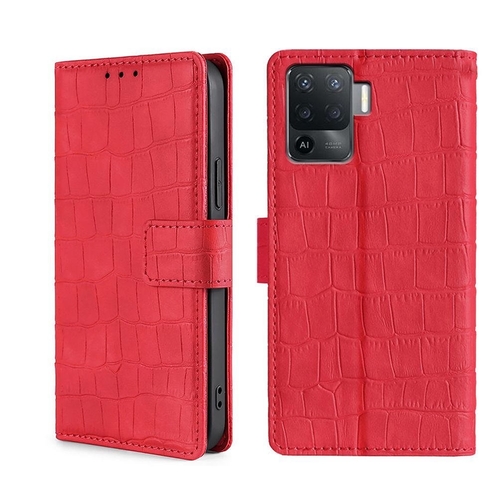 

Чехол MyPads для Oppo Reno5 Lite красный (247354)