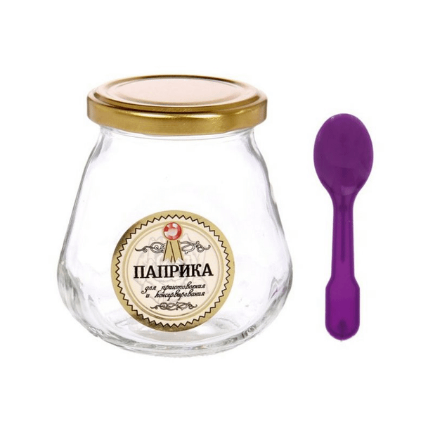 Банка для хранения Kwestor для паприки с ложкой 260 мл