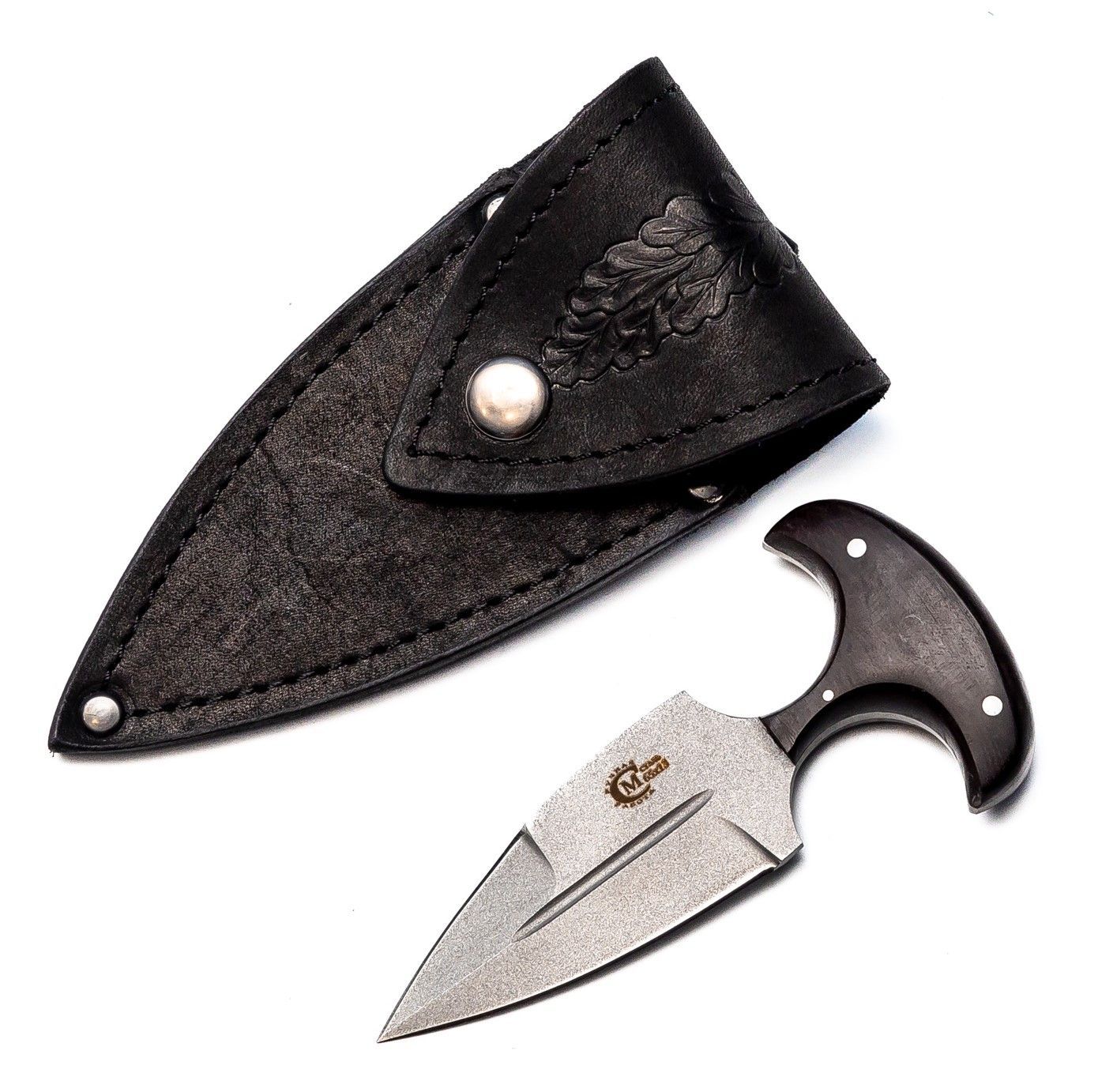 Нож Пиранья Мастерская Семина - нержавеющая сталь 65х13, рукоять венге