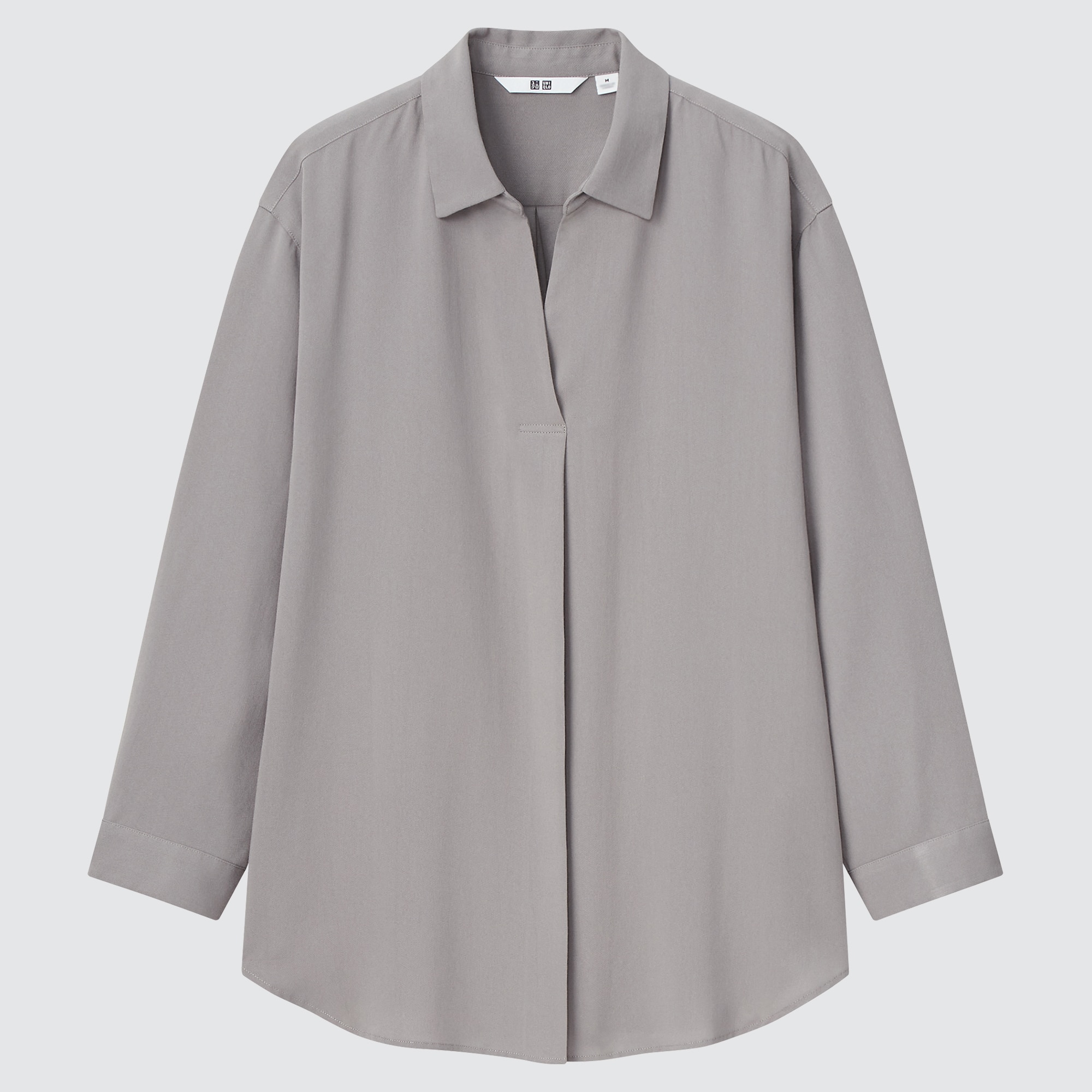 Блуза женская UNIQLO 452682COL04 серая XS (доставка из-за рубежа)