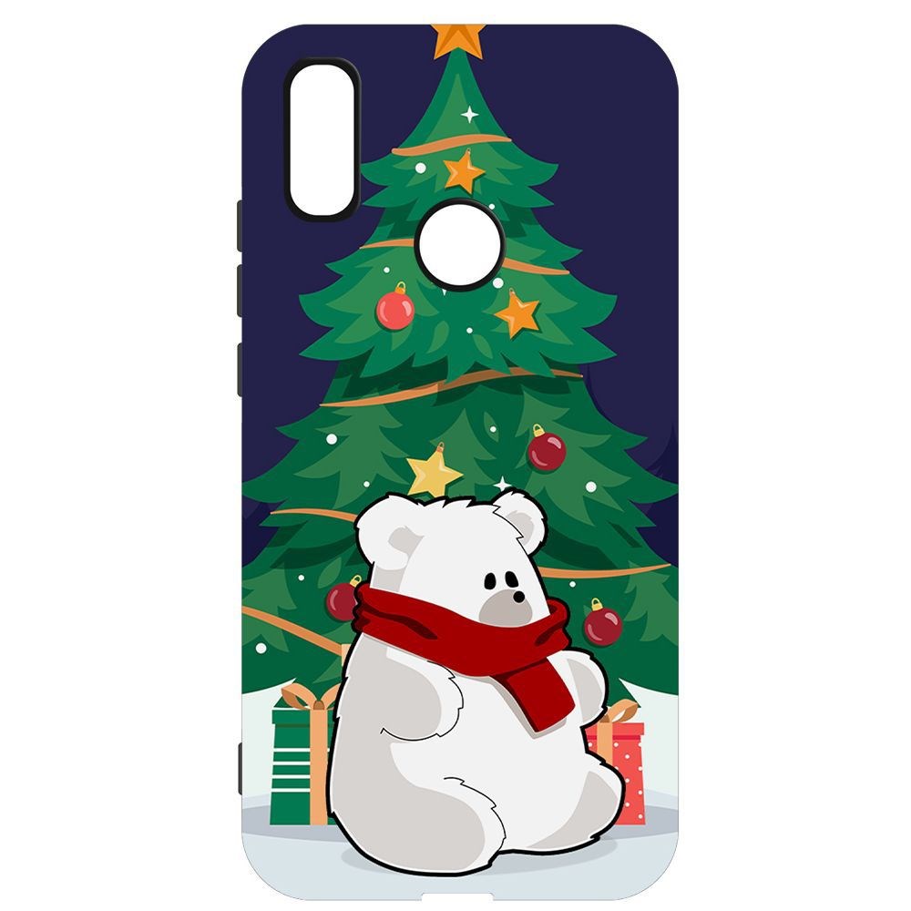 

Чехол-накладка Krutoff Софт Кейс Медвежонок для Xiaomi Redmi 7 черный
