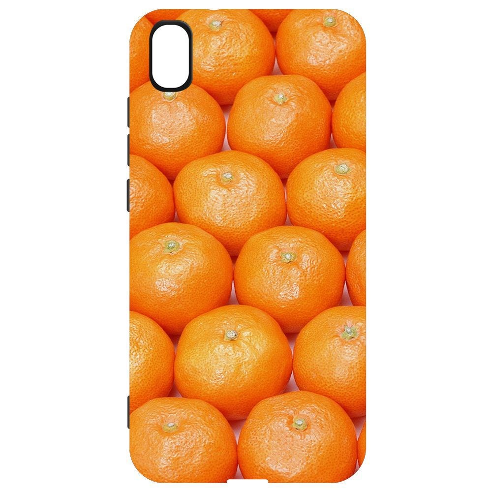 

Чехол-накладка Krutoff Софт Кейс Мандаринки для Xiaomi Redmi 7A черный