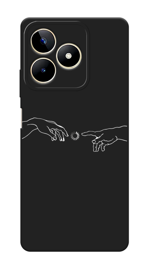 

Чехол Awog на Realme C53/C51 "Загрузка творения", Белый;серый;прозрачный, 2514652-1