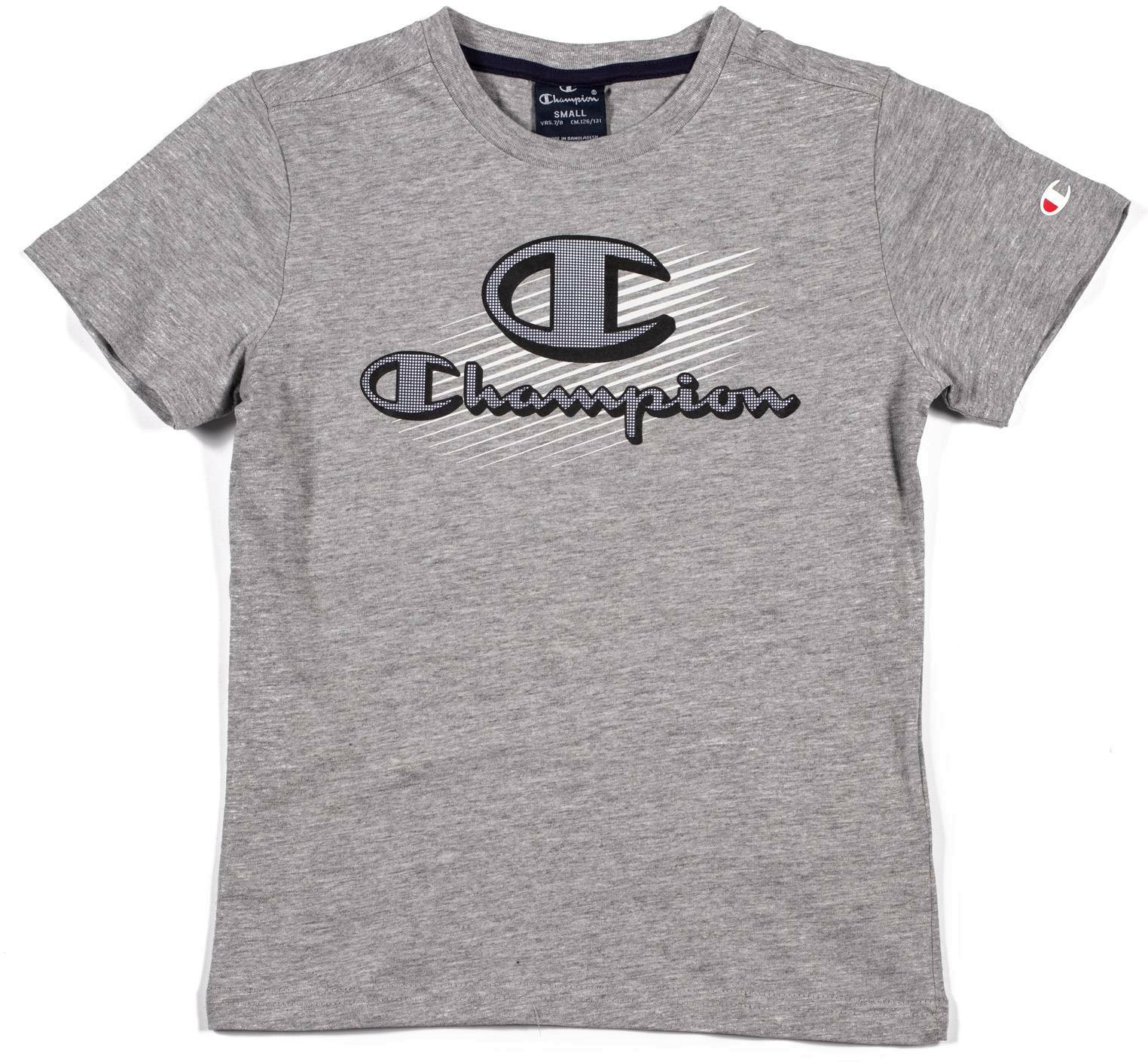 

Футболка детская Champion 305332-EM006 цв. серый р. 122, 305332-EM006