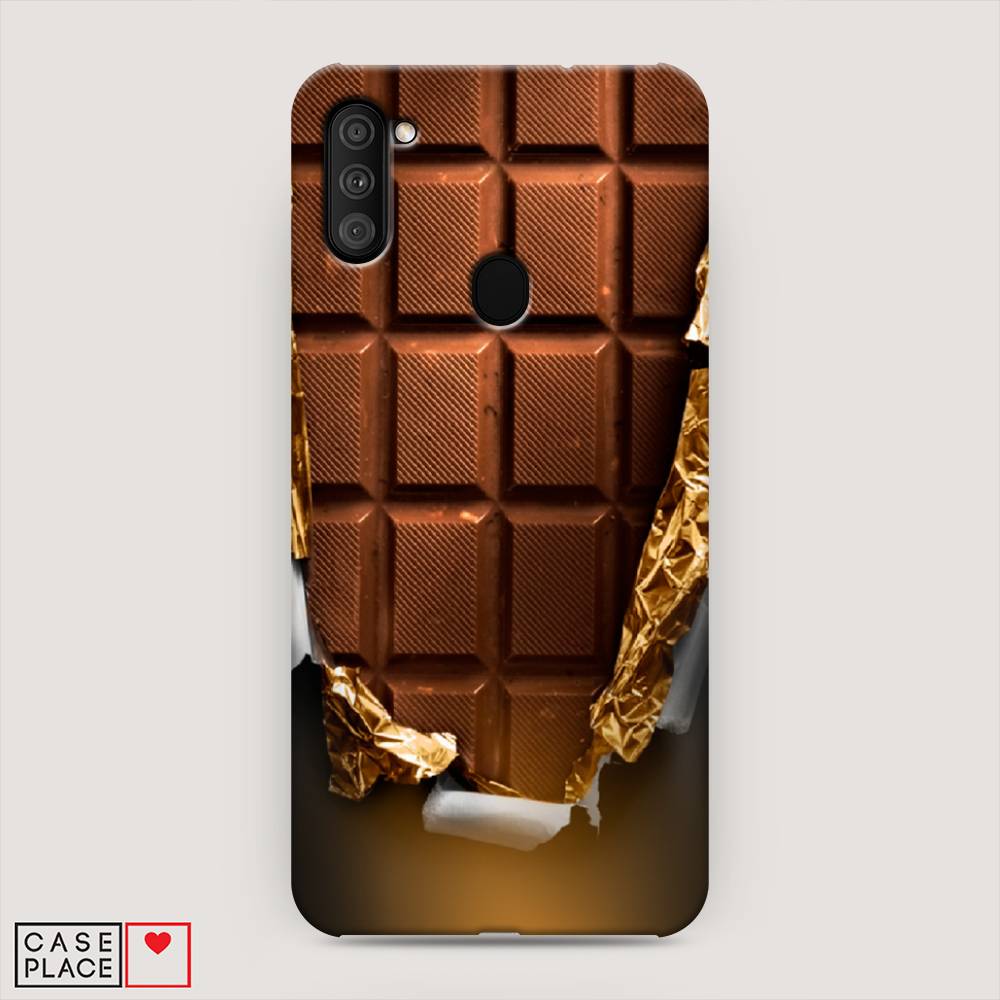

Пластиковый чехол "Шоколадка" на Samsung Galaxy M11, 2100620-7