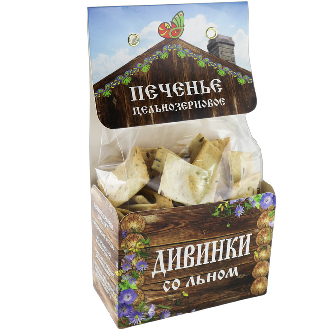

Печенье Дивинка цельнозерновое со льном 150 г