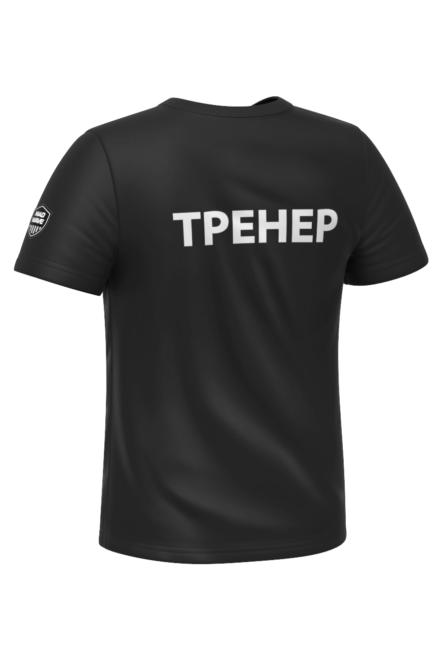 

Футболка мужская Mad Wave MW T-shirt Adult Coach черная L, Черный, MW T-shirt Adult Coach