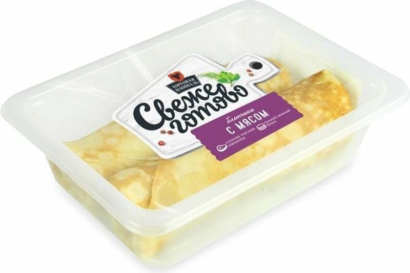 

Блинчики с мясом Торговая площадь 140 г