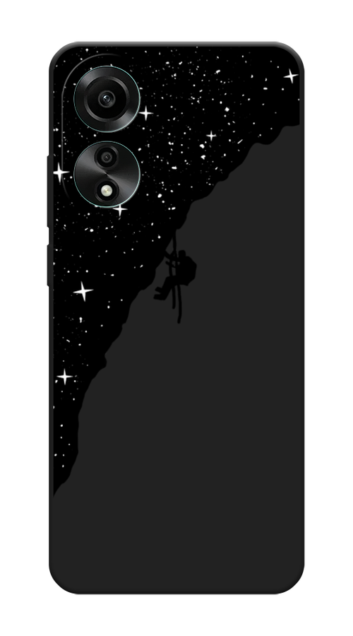 

Чехол Awog на Oppo A78 4G "Скалолаз в космосе", Черный;белый;бежевый, 2514752-1