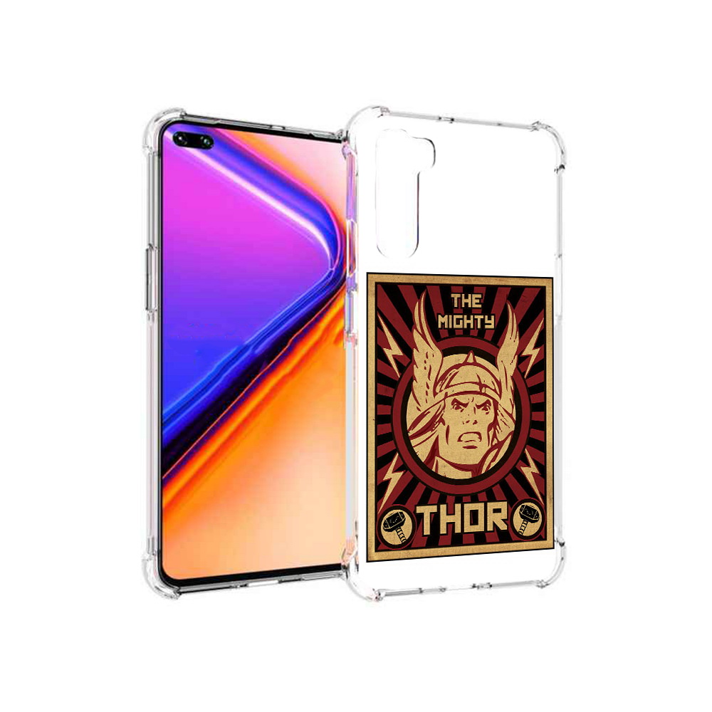 

Чехол MyPads Tocco для OnePlus Nord тор лицо (PT227045.136.646), Прозрачный, Tocco