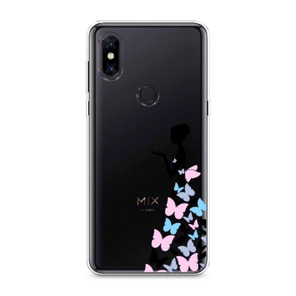 

Чехол Awog на Xiaomi Mi Mix 3 "Платье из бабочек", Разноцветный, 34950-1