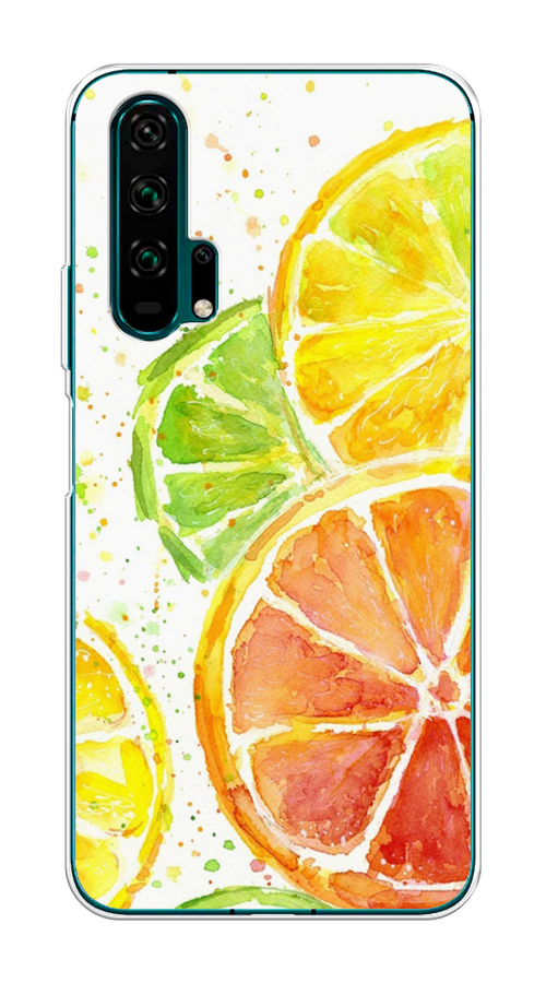 

Чехол на Honor 20 Pro "Цитрусовые", Белый;желтый;красный;зеленый, 69350-1
