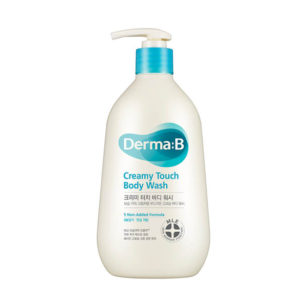 

Крем-гель для душа Derma:B Creamy Touch Body Wash ламеллярный 400 мл