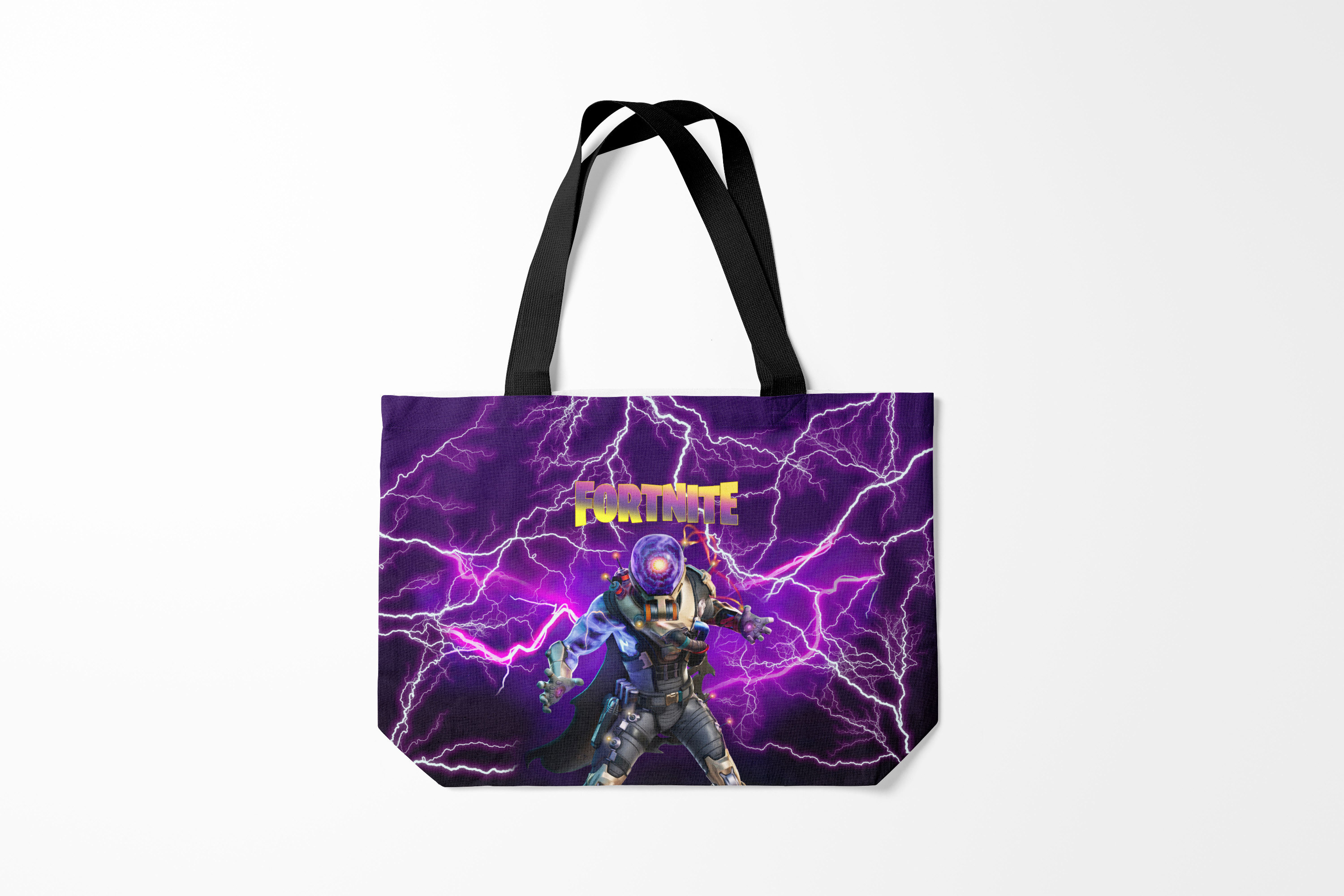 

Сумка шoппер унисекс Burnettie Fortnite Cyclo Outfit, фиолетовый, Fortnite Cyclo Outfit