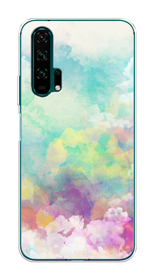 

Чехол на Honor 20 Pro "Воздушное небо", Белый;голубой;розовый;желтый, 69350-1