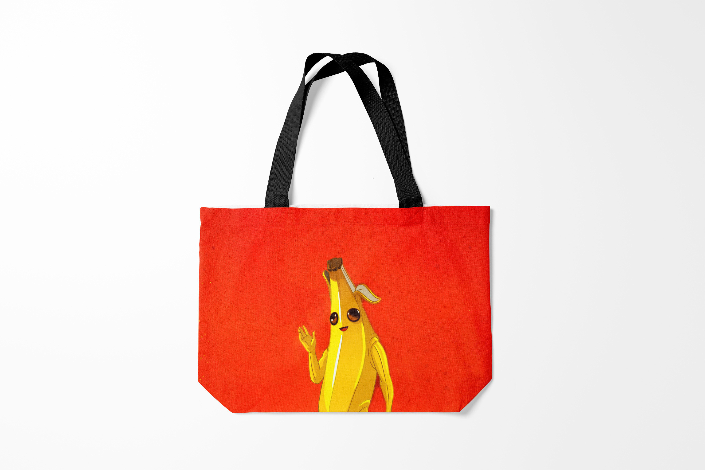 

Сумка шoппер унисекс Burnettie Fortnite Banana, красный, Fortnite Banana