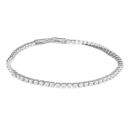 

Браслет из белого золота с фианитом р. 18 PLATINA jewelry 05-0572-00-501-1120-38, 05-0572-00-501-1120-38