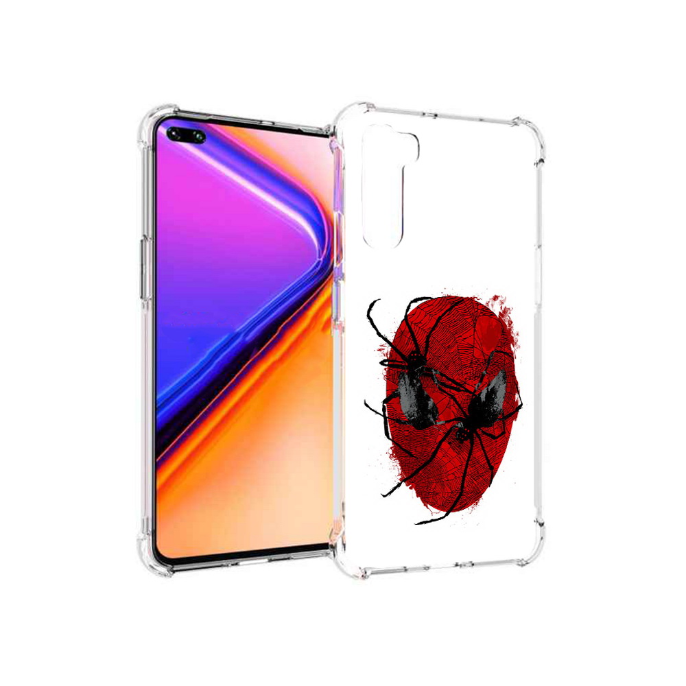 

Чехол MyPads Tocco для OnePlus Nord человек паук (PT227045.136.673), Прозрачный, Tocco